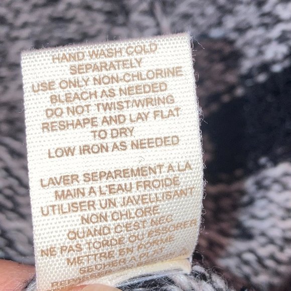 NWT Free People Shrug Cowl Neck Size XS/S Mesh Lace Fringe Wool Gray Black - Picture 10 of 11